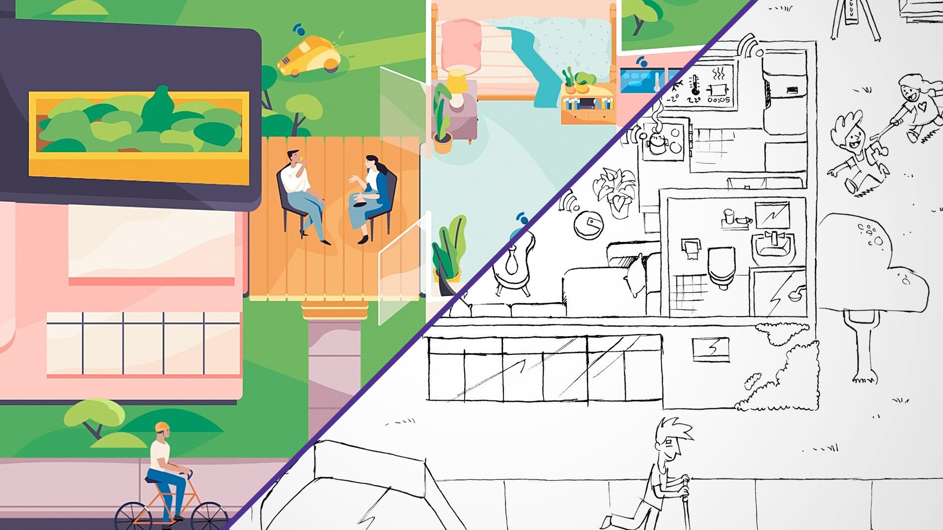 Picturesque… Bringing scribbles to life with illustration and animation
