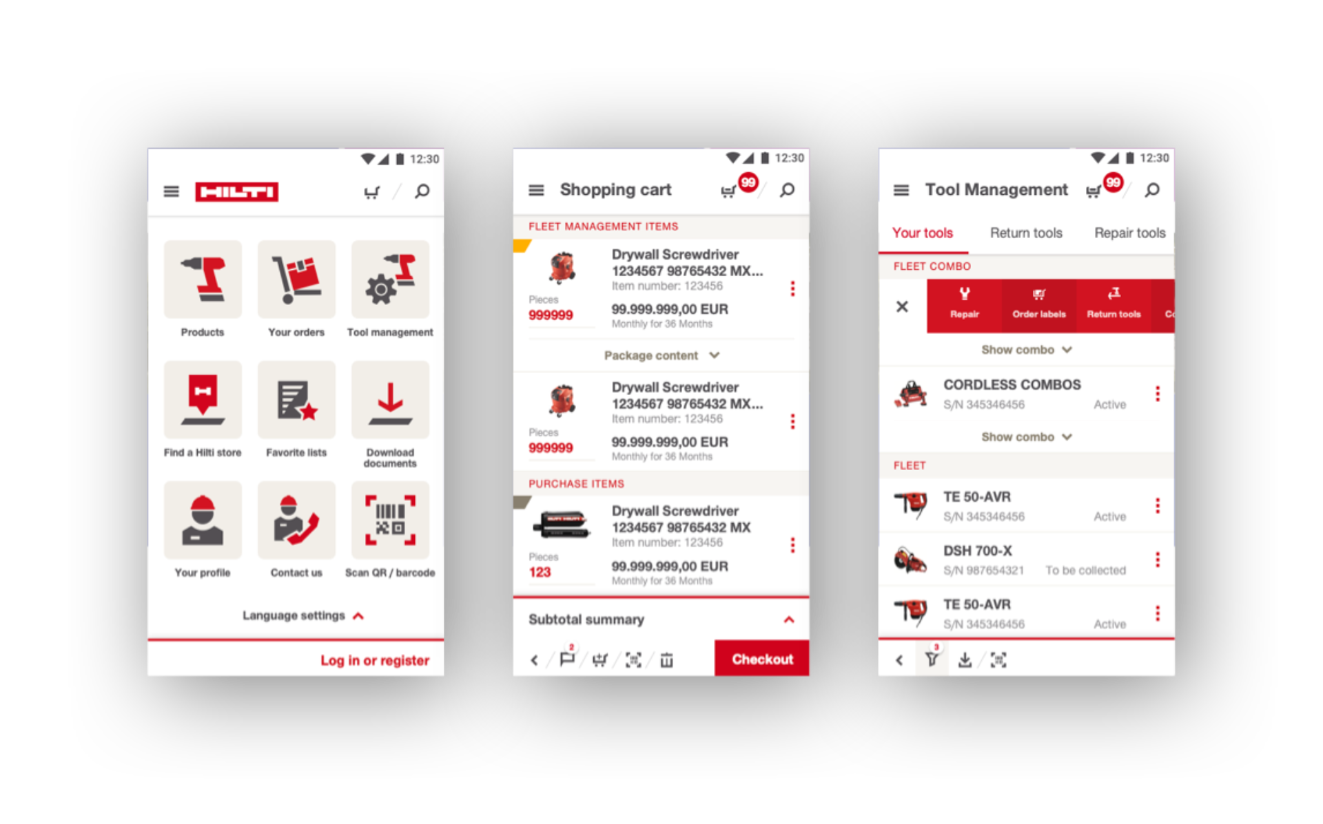 Hilti App