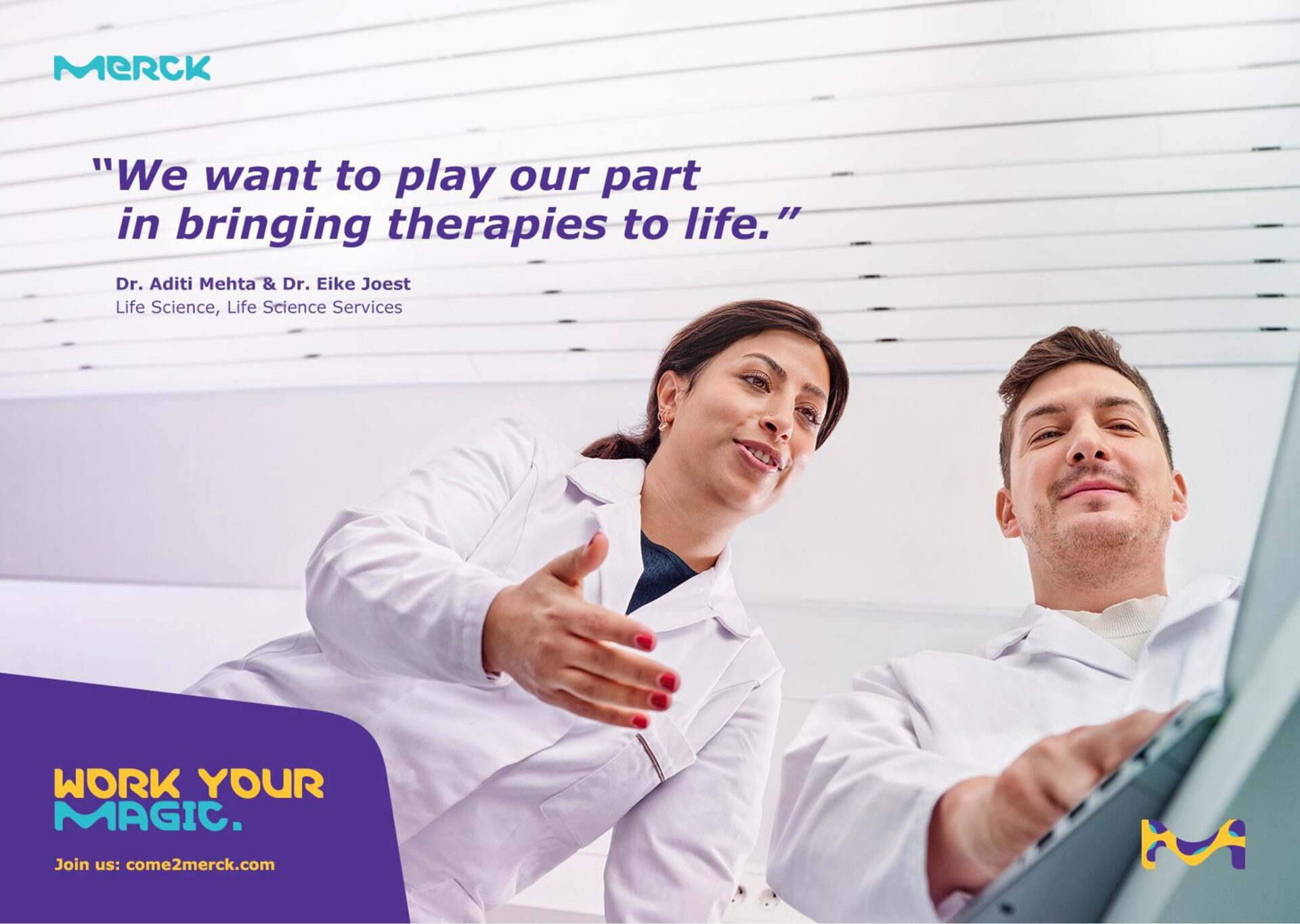 Merck Work Your Magic – Aditi & Eike