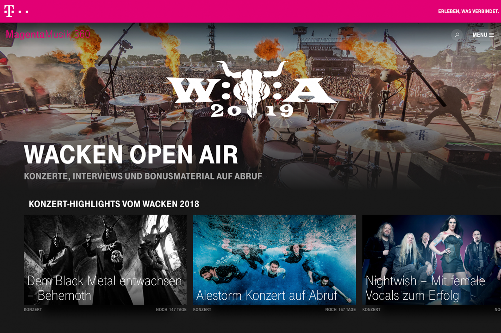 Magentamusik360 screenshot