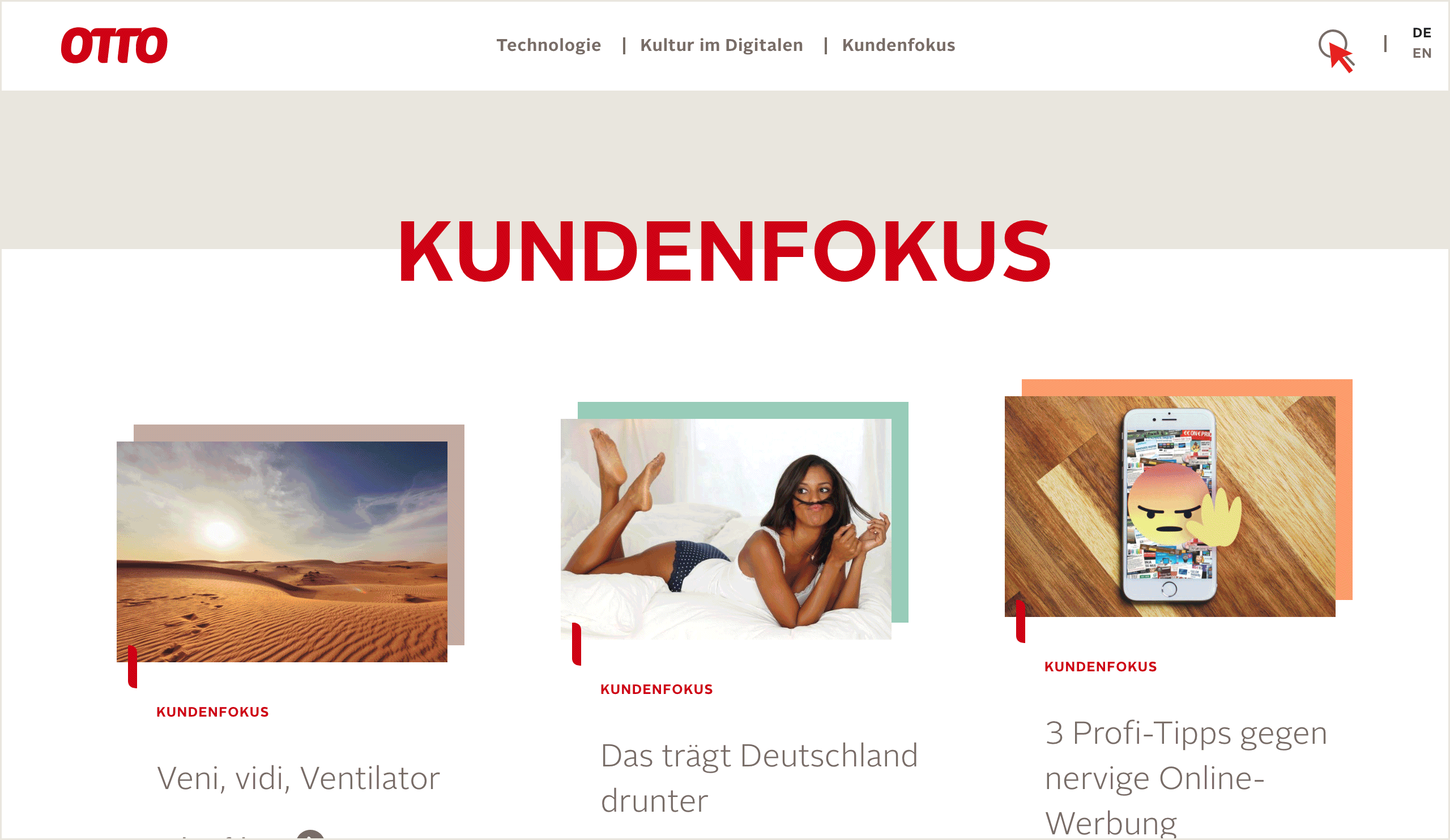 kurzes Gif des Newsrooms